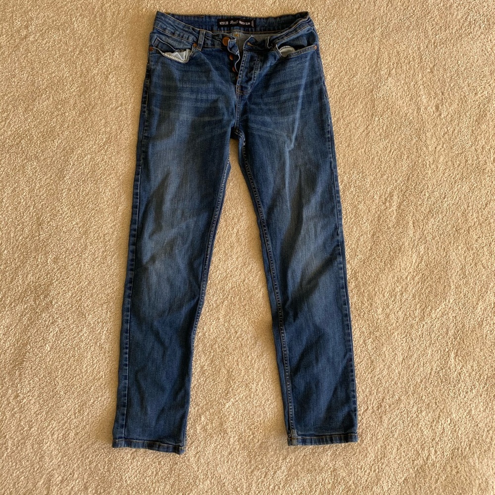 28 x 30 stretch slim jeans